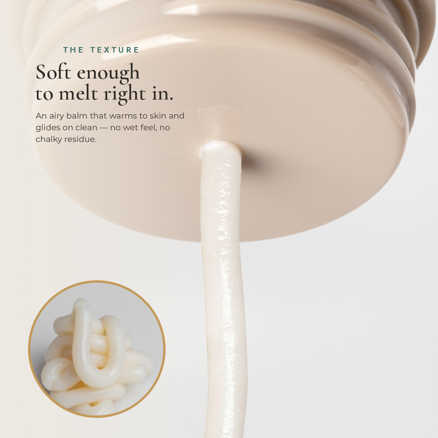Roon Coconut Shore whipped balm texture