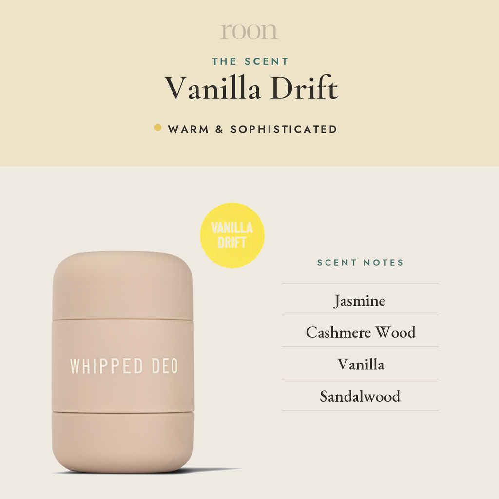 Roon Vanilla Drift scent notes