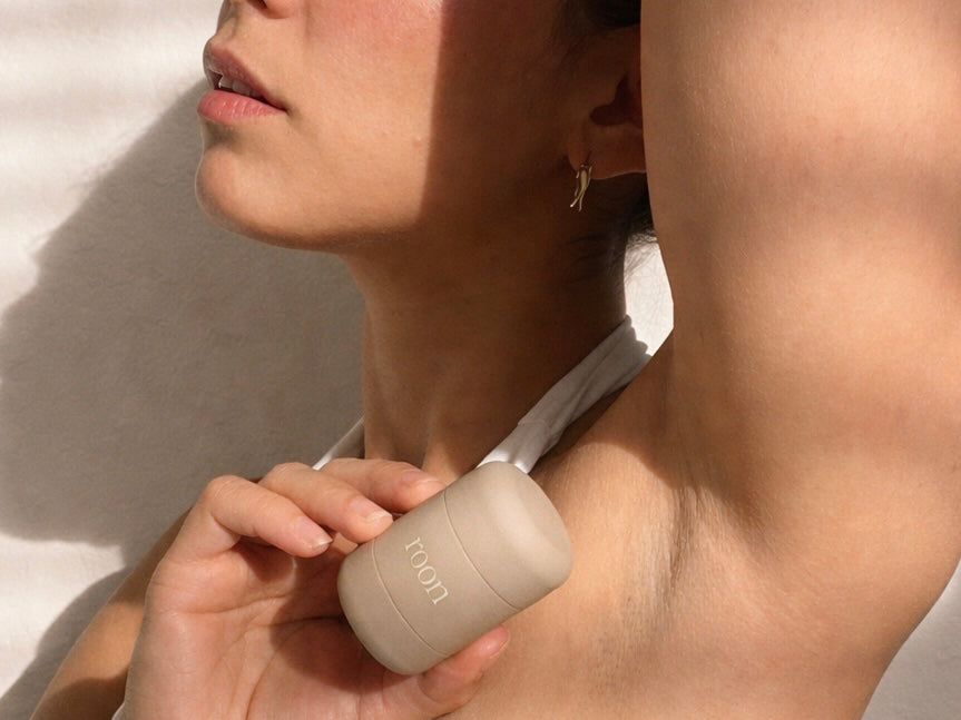 Applying Roon whipped deo