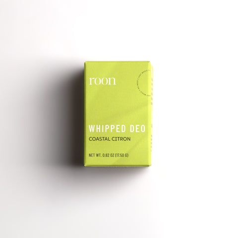 Coastal Citron mini deodorant in its box