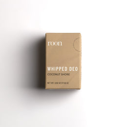 Coconut Shore Roon mini deodorant carton