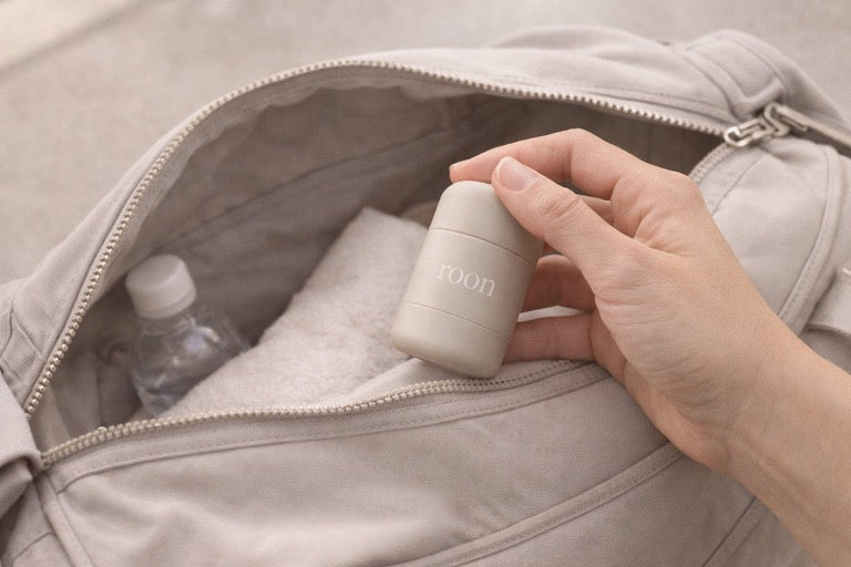 Roon mini deodorant in the wild